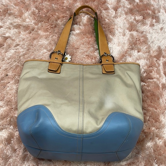 Coach canvas tote - Picture 3 of 10